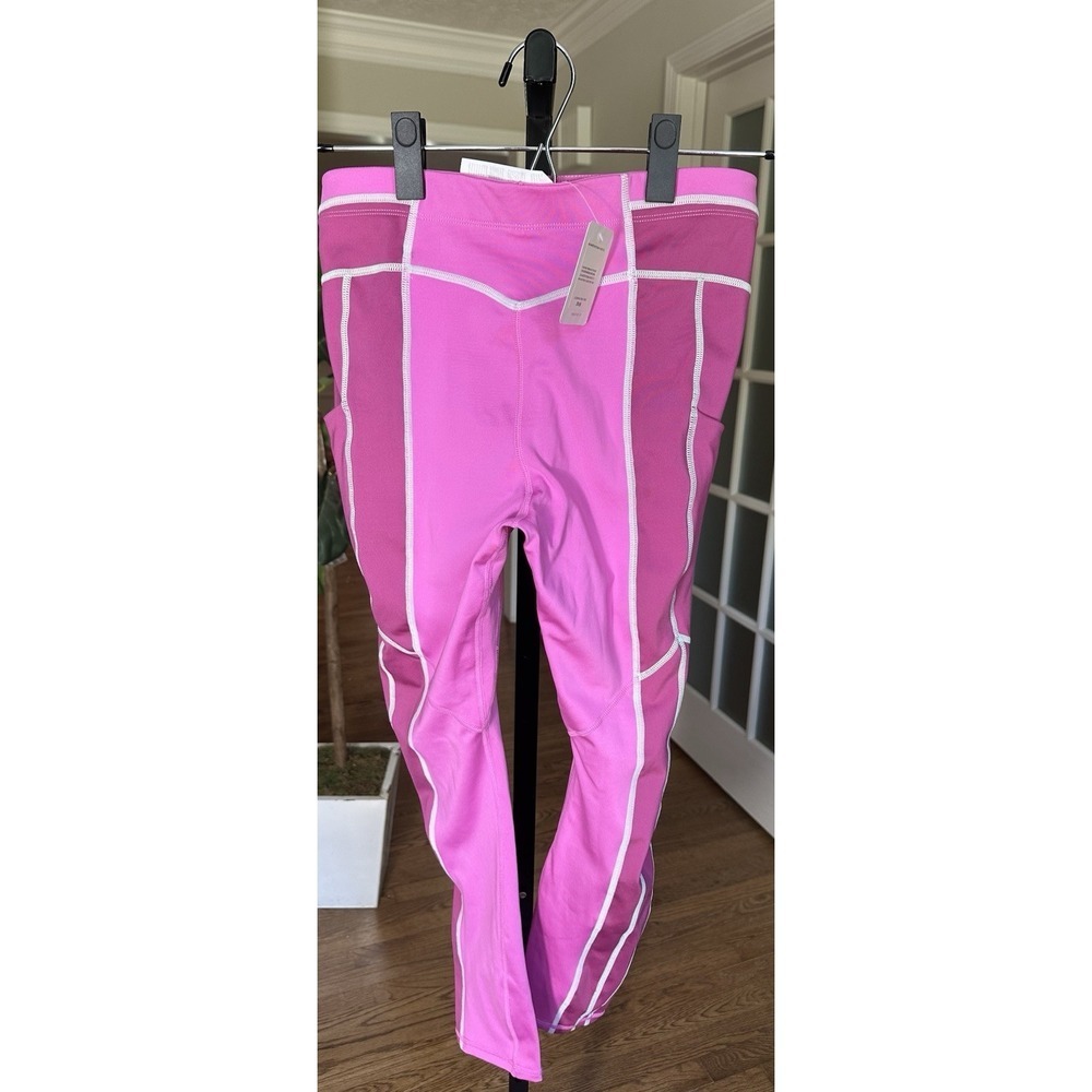 2 pairs* Fabletics PureLuxe Floral & Motion365+ Pink Leggings Bundle NWT Size S - Picture 11 of 12